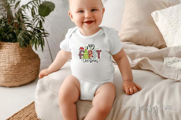 Bügelbild "my first christmas" by Jessy Sewing
